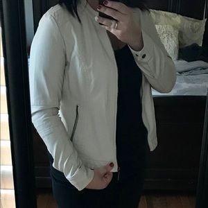 Faux leather jacket